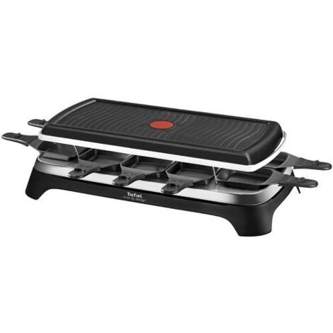 Tefal – Appareil à raclette 8 personnes – Puissance 1200W – Plaque en fonte – Idéal pour soirées conviviales