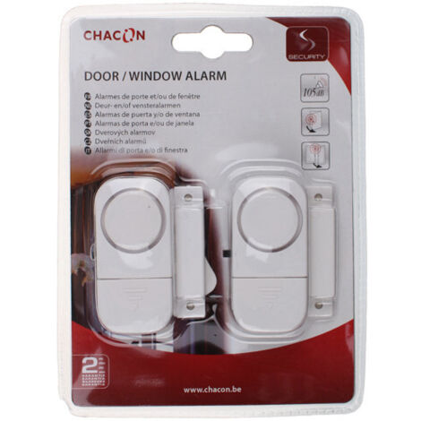 Chacon - alarm sans fils 120db portes et fenêtres par 2 , avec (1/2)