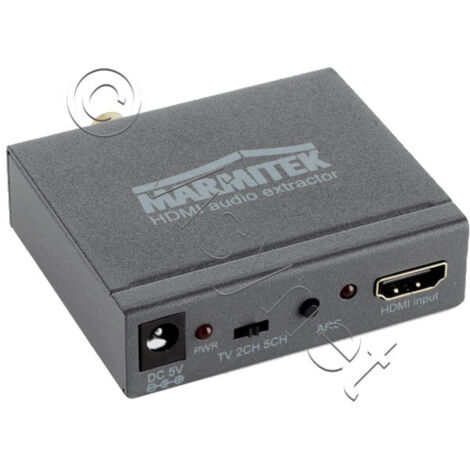 Marmitek - connect ae14 extracteur hdmi 4k audio avec arc - 08276 (1/5)