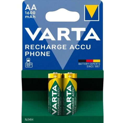 Varta - accu rechargeable telephone - aaa / hr03 550mah bls 2