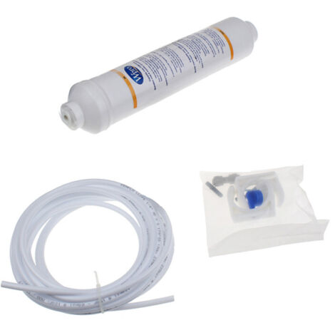 Wpro UCK001 Kit Filtration Universelle pour Réfrigérateur Américain avec Robinet (1/2)