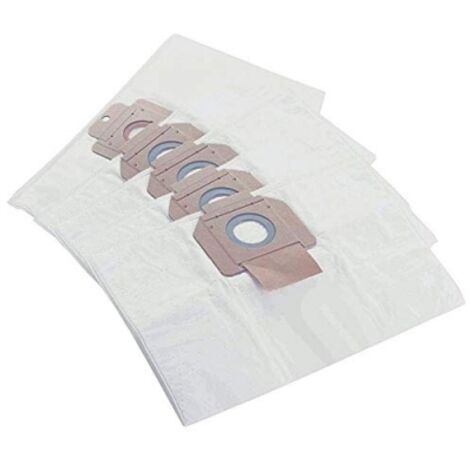 Sacs filtrants non-tissés pour aspirateur – Pack de 5 sacs 107419590 – Compatible Nilfisk Aero – Retient poussière et particules fines