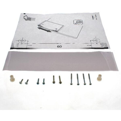 Kit d'installation 45/60cm pour lave-vaisselle – Compatible modèles ELTB4B019EU, H2IHD524A, H2IHD526A – Pièces détachées Whirlpool