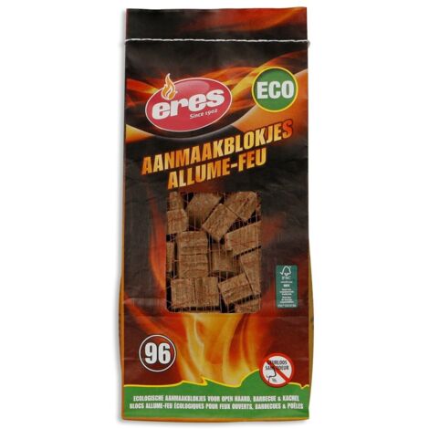 Eres - blocs allume-feu ecologique - emb. 96pcs - eres11662 -