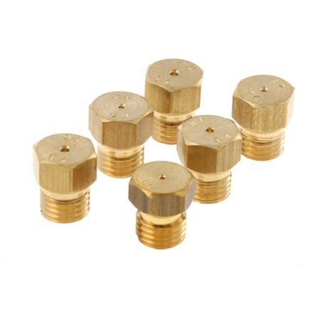 Kit injecteurs gaz butane pour Plaque de cuisson WHIRLPOOL 481231038976