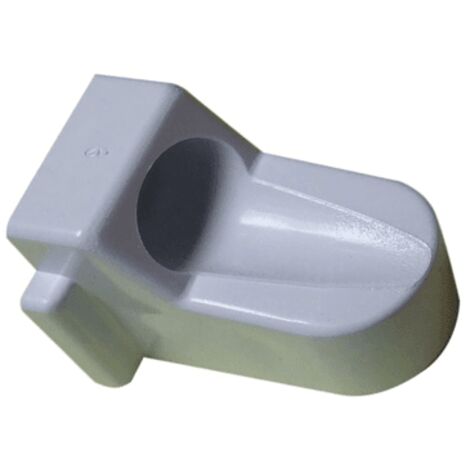 Charnière portillon évaporateur blanc pour Réfrigérateur, Congélateur ARISTON C00059845 (1/2)