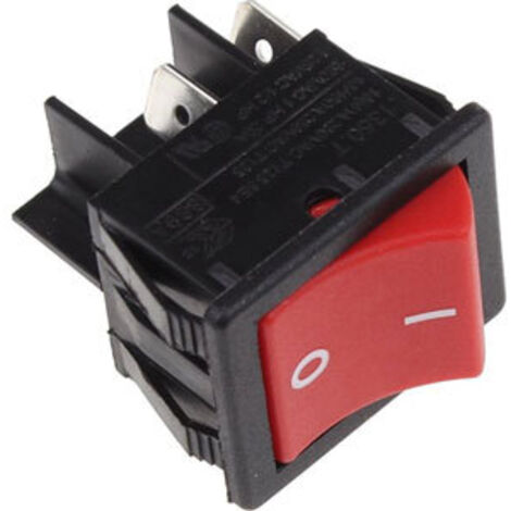 Numatic - interrupteur - on / off - rouge henry/james - 220552 - (1/3)