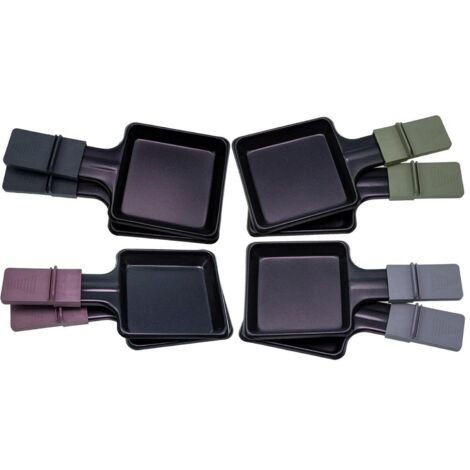 Coupelles raclette 8 pièces en céramique – Pour appareil à raclette – Compatible avec modèles Severin – 7108048