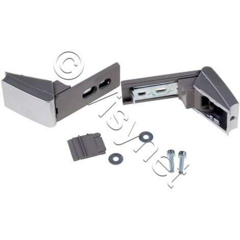 LICHTBLAU Liebherr 9590124, 9590178, 9590190, scharnierset voor deurgreep, koelkastdeur, reparatieset voor Liebherr vriezer, 2 stuks