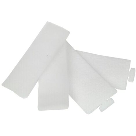 Microsafe Filtre à Air Universel 190x150mm - Tapis Filtrant Découpable Pour Aspirateur, Moteur, Air Évacué