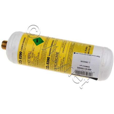 CARTOUCHE DE GAZ CO² ( 200 GR ) pour ACCESSOIRES WHIRLPOOL -...