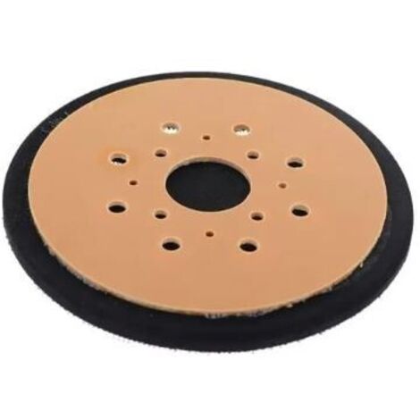 Black & Decker – Plateau ponceuse 225mm – Patin de ponçage pour bois dur – Compatible avec ponceuses orbitales – Finition lisse et précise