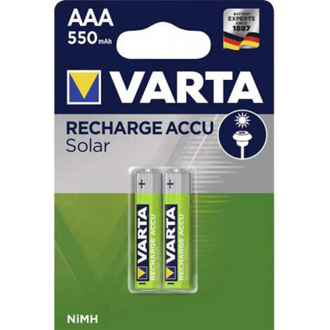 Varta - batterie rechargeable solar power accu aaa / hr03 ni-mh