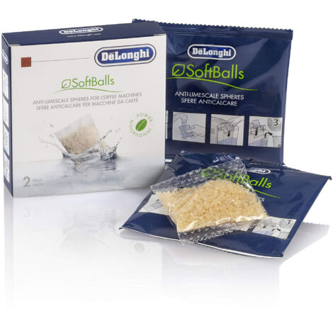Sphères anti-calcaire SoftBalls pour cafetière Delonghi - DLSC551 (1/5)