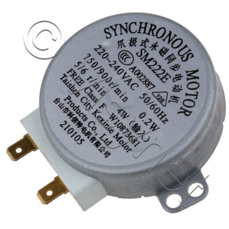 Whirlpool - moteur d'entrainement plateau en verre - 482000093489 (1/2)