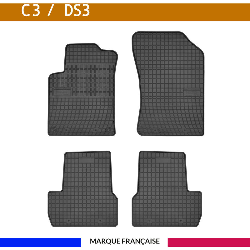 Tapis de voiture - Sur Mesure pour C3 / DS3 (2009 - 2019) - 4