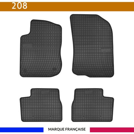 Tapis de voiture - Sur Mesure pour 207 / 207 SW / 207+ (2006 - 2014) - 3  pièces - Tapis