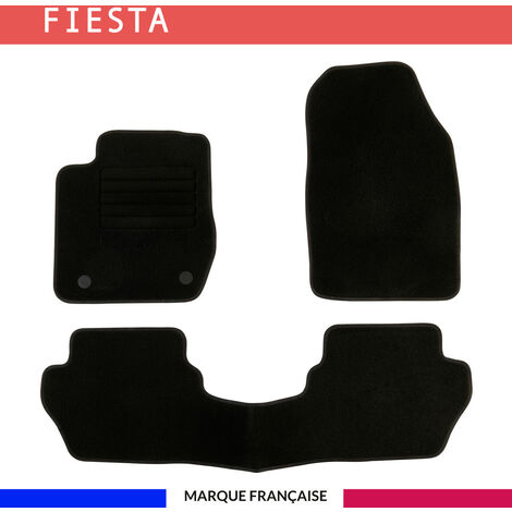 Tapis de voiture - Sur Mesure pour FIESTA   (2012 - 2016) - 3 pièces - Tapis de sol antidérapant pour automobile (1/4)