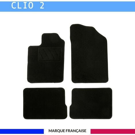 Tapis de voiture - Sur Mesure pour CLIO 2 (2001 - 2012) - 4 pièces