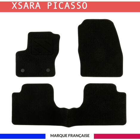 Tapis de voiture - Sur Mesure pour XSARA PICASSO (1999 - 2010) - 3 pièces - Tapis de sol antidérapant pour automobile (1/4)