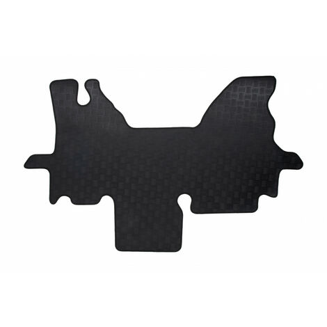 Tapis de voiture utilitaire - Sur Mesure pour RENAULT Master (De 11/1997 à 12/2009) - 1 pièce - Tapis de sol antidérapant pour utilitaire - Souple - 100% Caoutchouc (1/5)