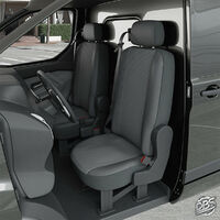Housse de siège Auto / Utilitaire - Sur Mesure pour RENAULT Kangoo 3 (Dès 04/2021) - 2 sièges + tablette