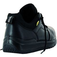 Foxter - Chaussures de sécurité | Hommes | Basses | Baskets de Travail | Légères et Respirantes | Résistant | S1P SRC 44 Noir - Noir