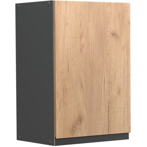Elément haut de cuisine R-Line, Chêne de force doré, 40 cm J-Shape, Vicco