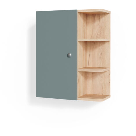 Armoire murale de salle de bain Fynn, Vert, 47.2 x 59.2 cm, Vicco