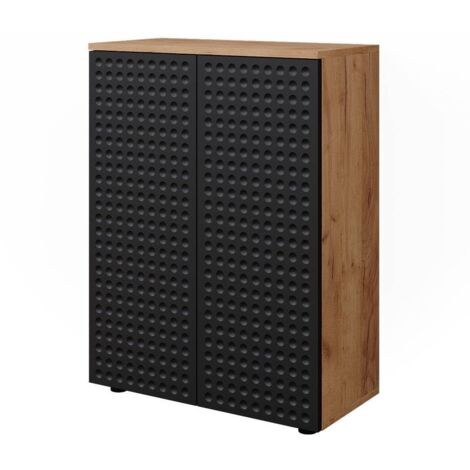 Armoire midisch Irma, Force d'or Chêne/Vert, 60x81cm, Vicco