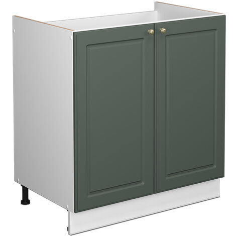 Meuble sous vasque simple Fame-Line, Vert Or Campagne, 80 x 81.6 cm sans plan de travail, Vicco (1/5)
