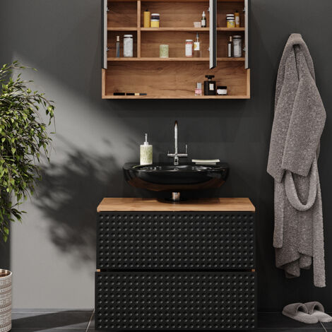 Ensemble de meubles de salle de bain Irma, 3 pièces, avec