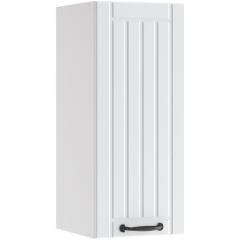 Armoire murale de salle de bain Fame-Line, Blanc campagne, 30 x 72 cm, Vicco (1/5)