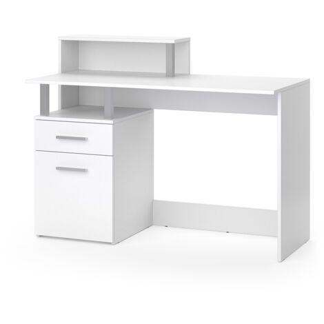 ESituro Bureau avec Rangement, Bureau Informatique, Table Bureau