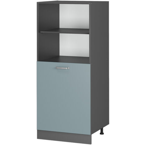 Meuble pour four R-Line, Bleu-gris, 60 cm, Vicco