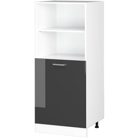 Meuble pour four R-Line, Anthracite Haute brillance, 60 cm, Vicco
