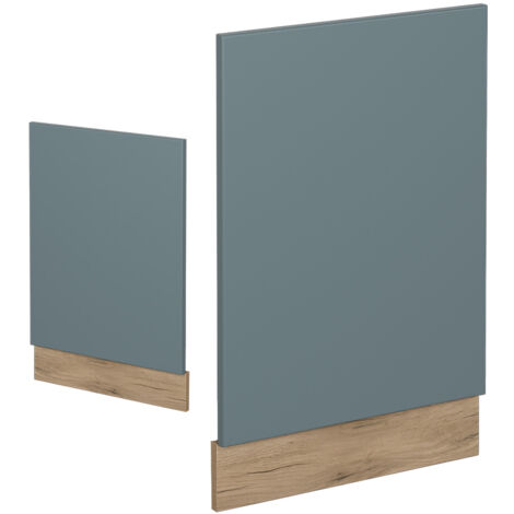 Façade R-Line, Bleu-gris, 45 cm, PT Anthracite, Vicco