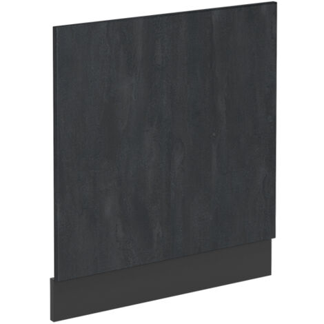 Façade R-Line, Béton noir, 60 cm sans plan de travail, Vicco