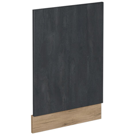 Façade R-Line, Béton noir, 45 cm sans plan de travail, Vicco (1/4)