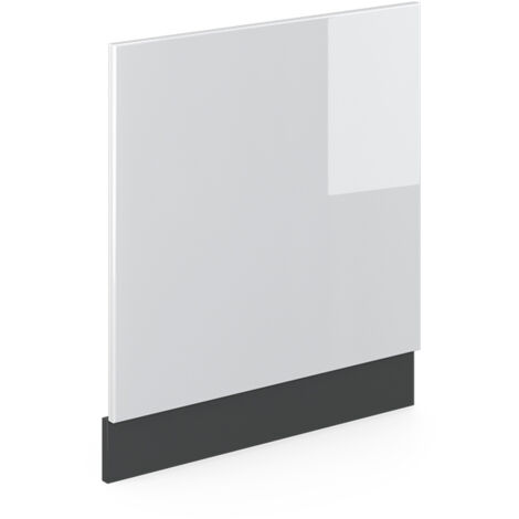 Façade R-Line, Blanc Haute brillance, 60 cm sans plan de travail, Vicco