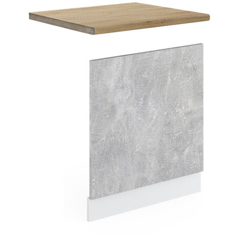 Façade R-Line, Béton, 60 cm , PT Chêne, Vicco