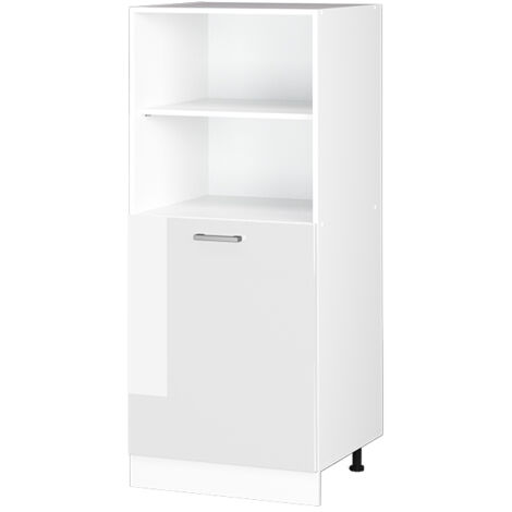 Meuble pour four R-Line, Blanc Haute brillance, 60 cm, Vicco