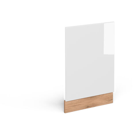 Façade R-Line, Blanc Haute brillance, 45 cm sans plan de travail, Vicco