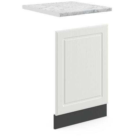 Façade R-Line, Blanc campagne, 45 cm , PT Marbre, Vicco