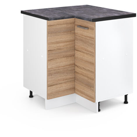 Meuble d'angle R-Line, Sonoma, 75.6 cm , PT Anthracite, Vicco