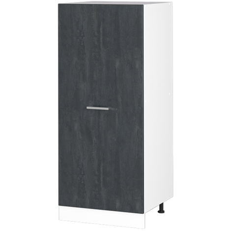 Armoire haute R-Line, Béton noir, 60cm, Vicco (1/5)