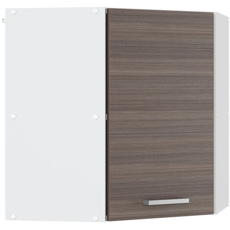 Armoire suspendue universelle R-Line, Gris, 57 cm armoire d'angle suspendue avec porte, Vicco (1/5)