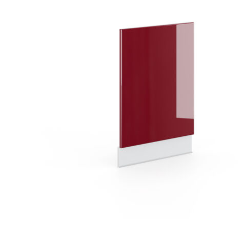 Façade Fame-Line, Rouge bordeaux Haute brillance, 45 cm sans plan de travail, Vicco
