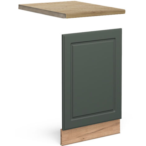 Façade Fame-Line, Vert Or Campagne, 45 cm , PT Chêne, Vicco
