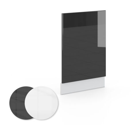 Façade Fame-Line, Anthracite Haute brillance, 45 cm sans plan de travail, Vicco